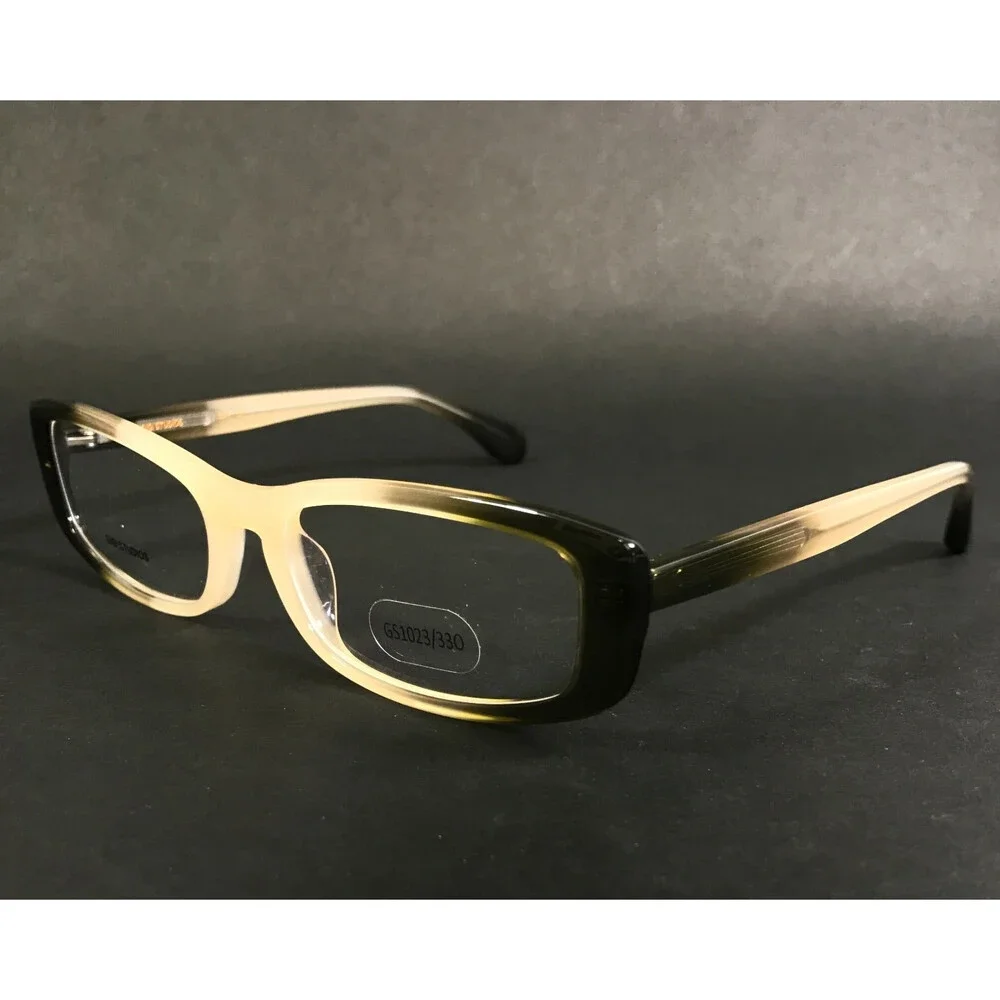 Gigi Studios Eyeglasses Frames GS1023/330 THRIVE 002 Green Nude Fade 55-17-140